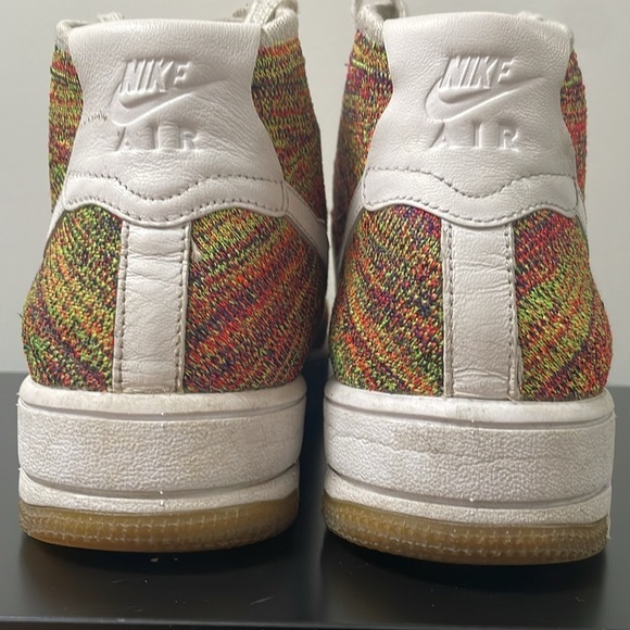 Nike Air Force 1 mid Ultra Flyknit Multi-Color size men’s 8 (41) - Picture 7 of 12